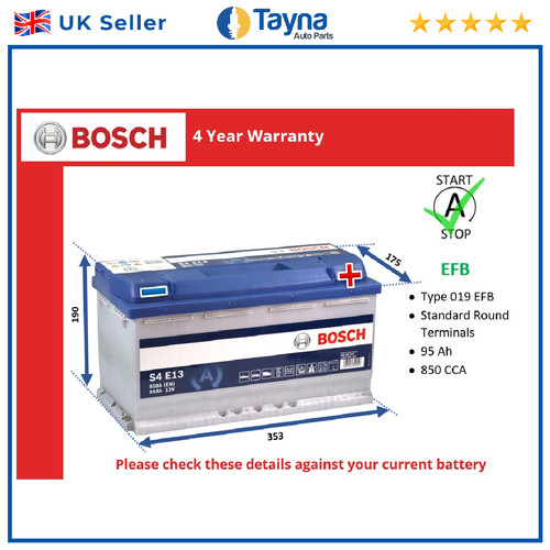Efb car battery - efb, bosch