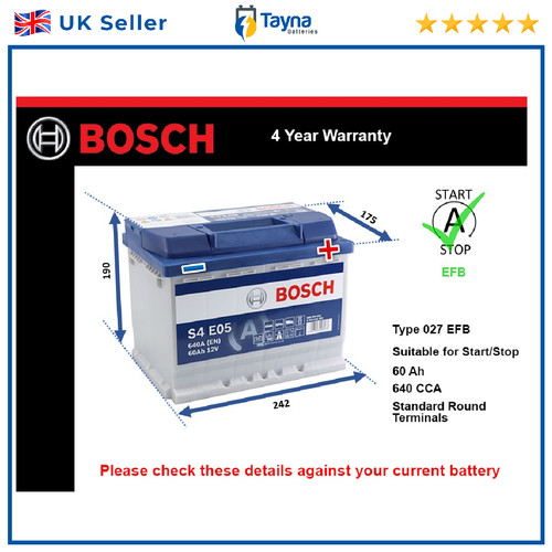 Efb car battery s4e05 - car,