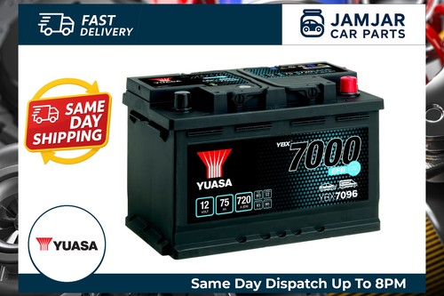 Yuasa car battery ybx7096 - car,