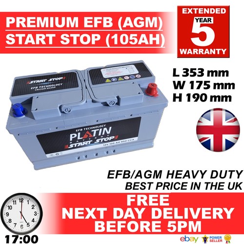 Audi 019 car battery - 019, agm