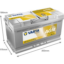 VARTA A5 (595901085) AGM Start