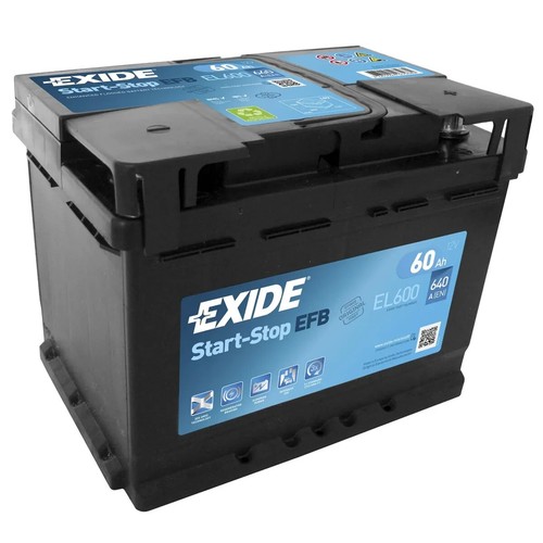 Exide el600 027 - efb, stop
